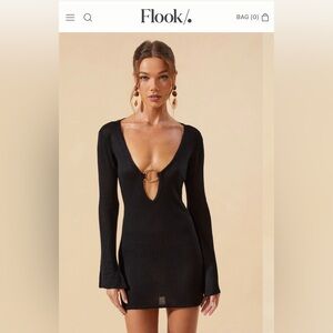 Flook The Label chamie dress black